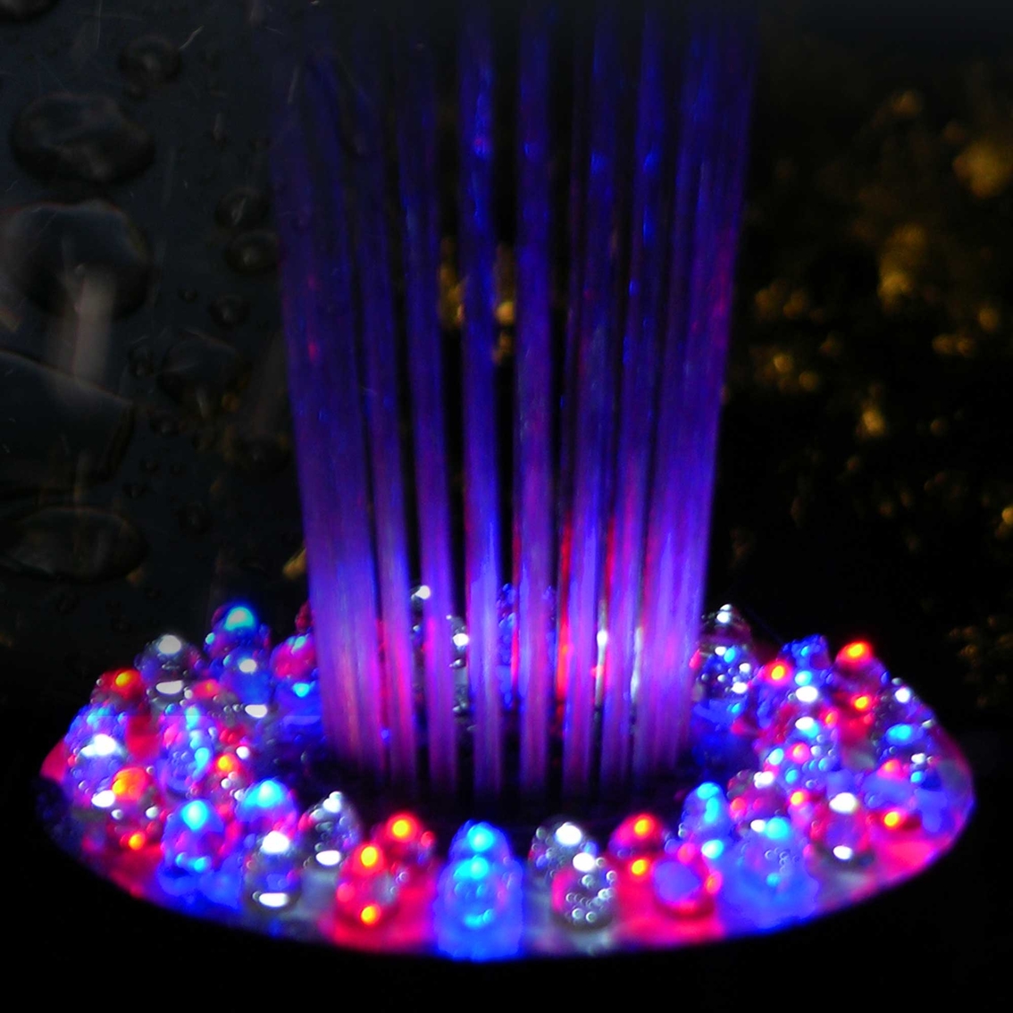Alpine Floating Spray Fountain with 48 LED Lights and 550 GPH Pump - Image 4 of 8