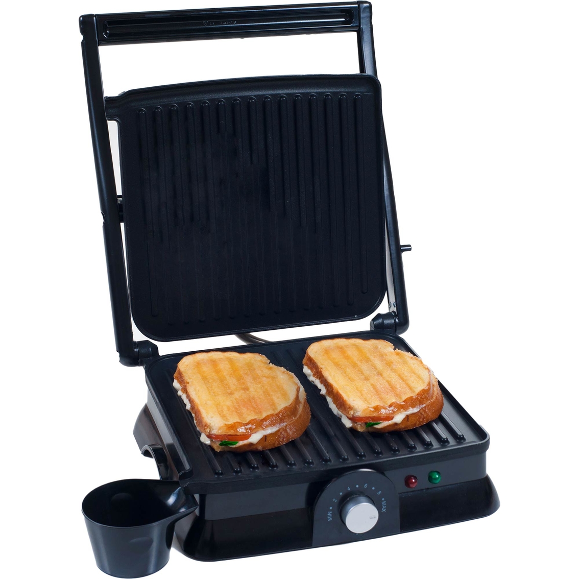 Chef Buddy Electric Panini Press Indoor Grill and Gourmet Sandwich Maker - Image 3 of 3