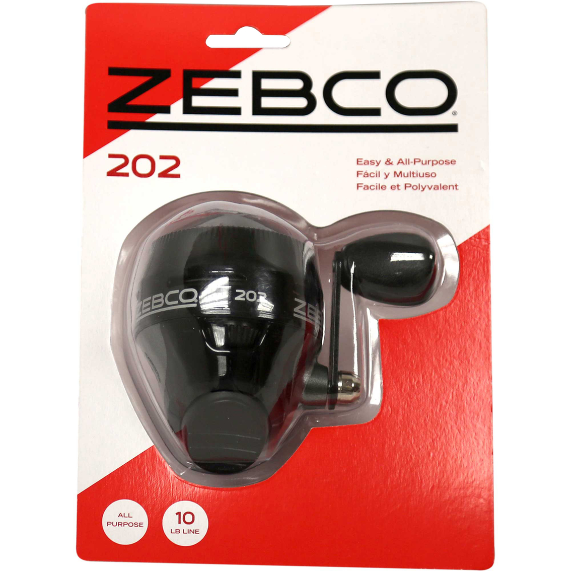 Zebco 202 Spin Cast Reel with 10 lb. Line - Image 5 of 5