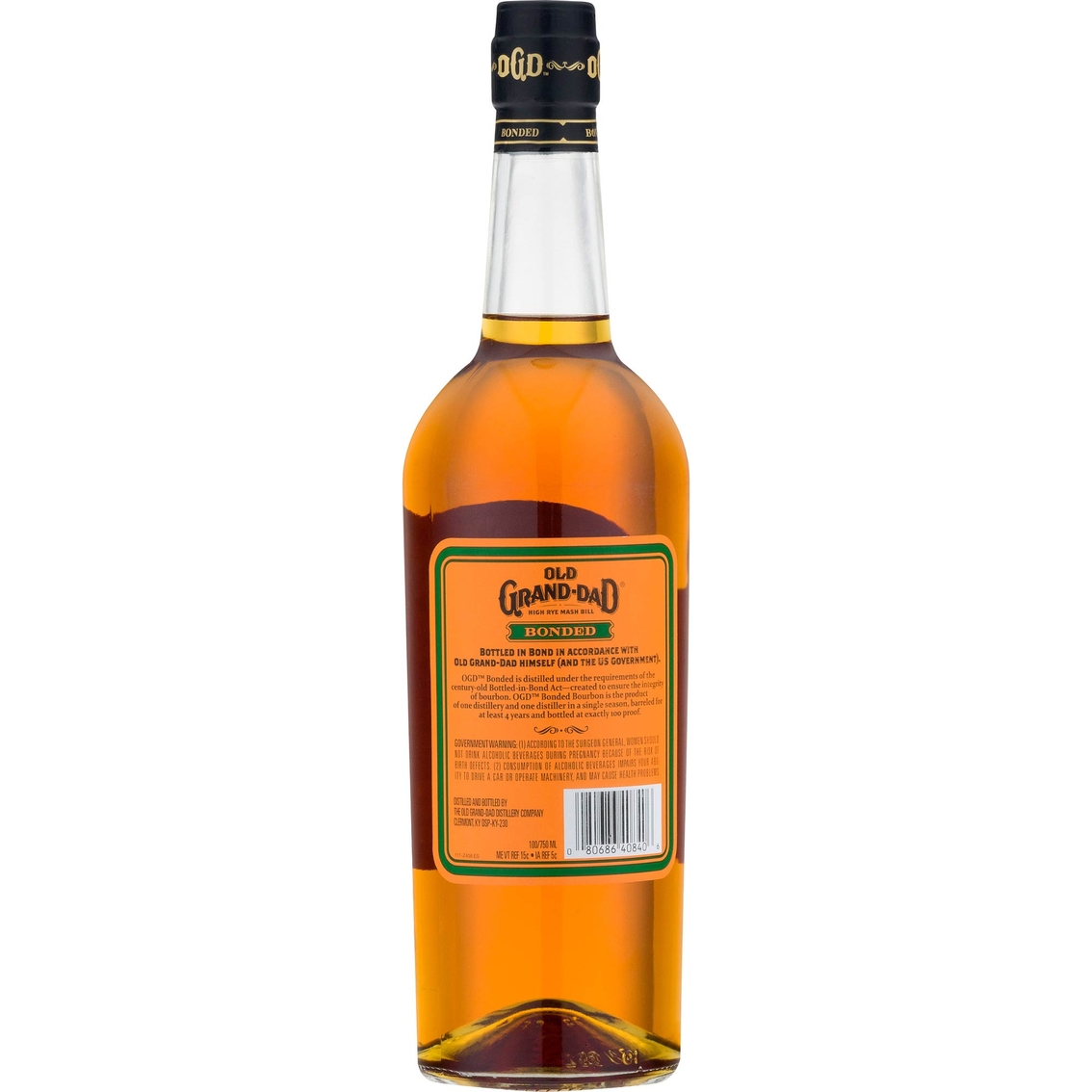 Old Grand Dad Bonded 750ml - Image 2 of 2