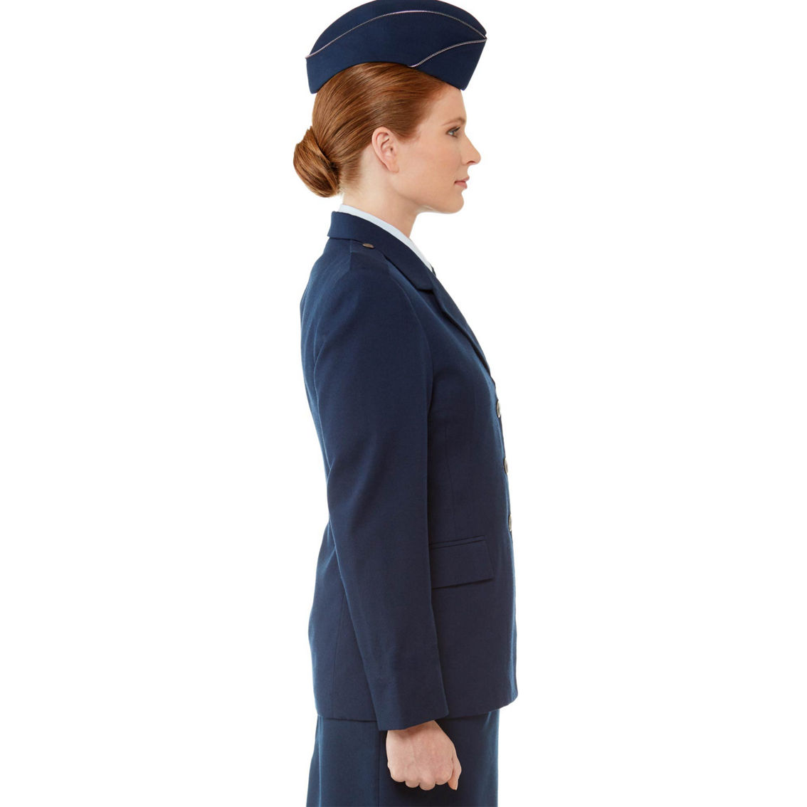Air Force Women's Officer Service Dress Coat - Image 3 of 4