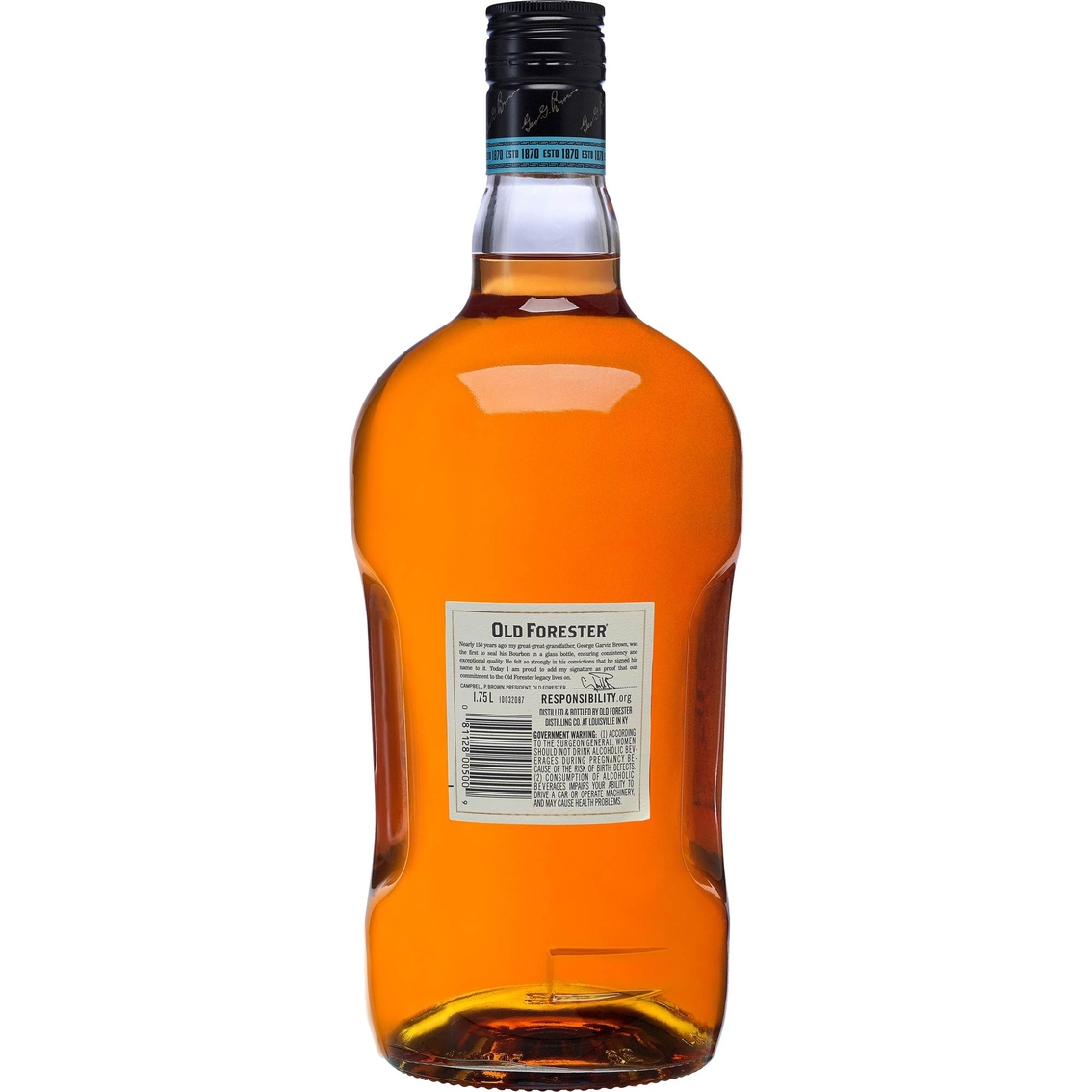 Old Forester Bourbon 1.75L - Image 2 of 2