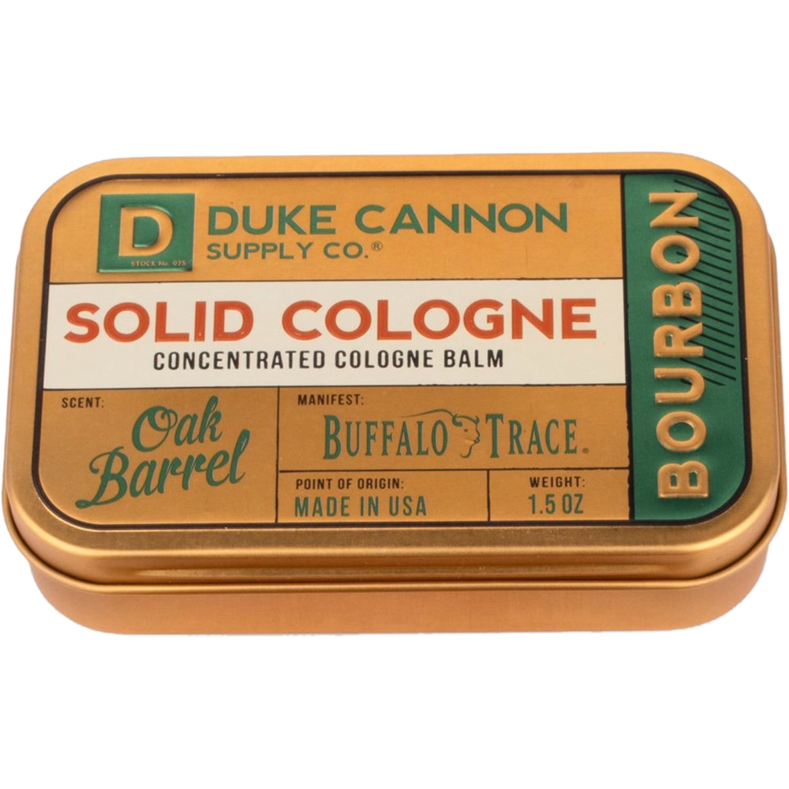 Duke Cannon Bourbon Solid Cologne Balm - Image 4 of 4