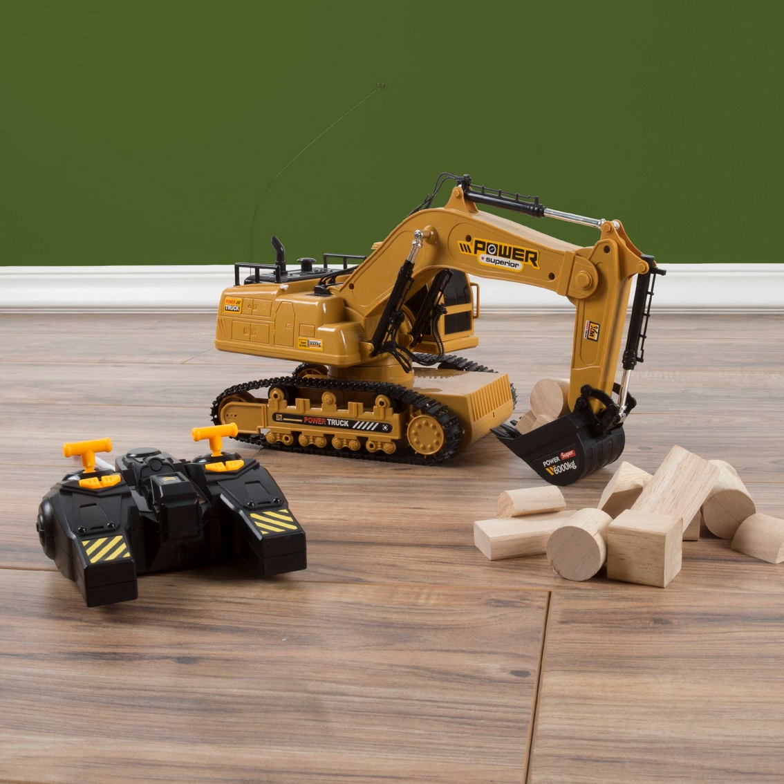 Hey! Play! Excavator Remote Control Toy - Image 9 of 9