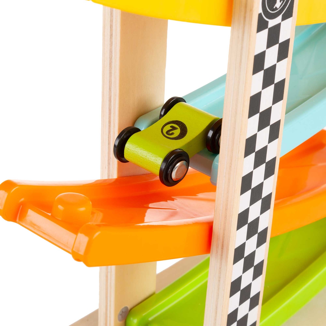 Hey! Play! Toy Ramp Race Track and Racecar Set - Image 5 of 7