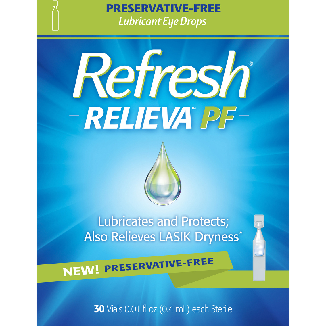 Refresh Relieva Preservative Free Lubricant Eye Drops 30 ct. - Image 2 of 5