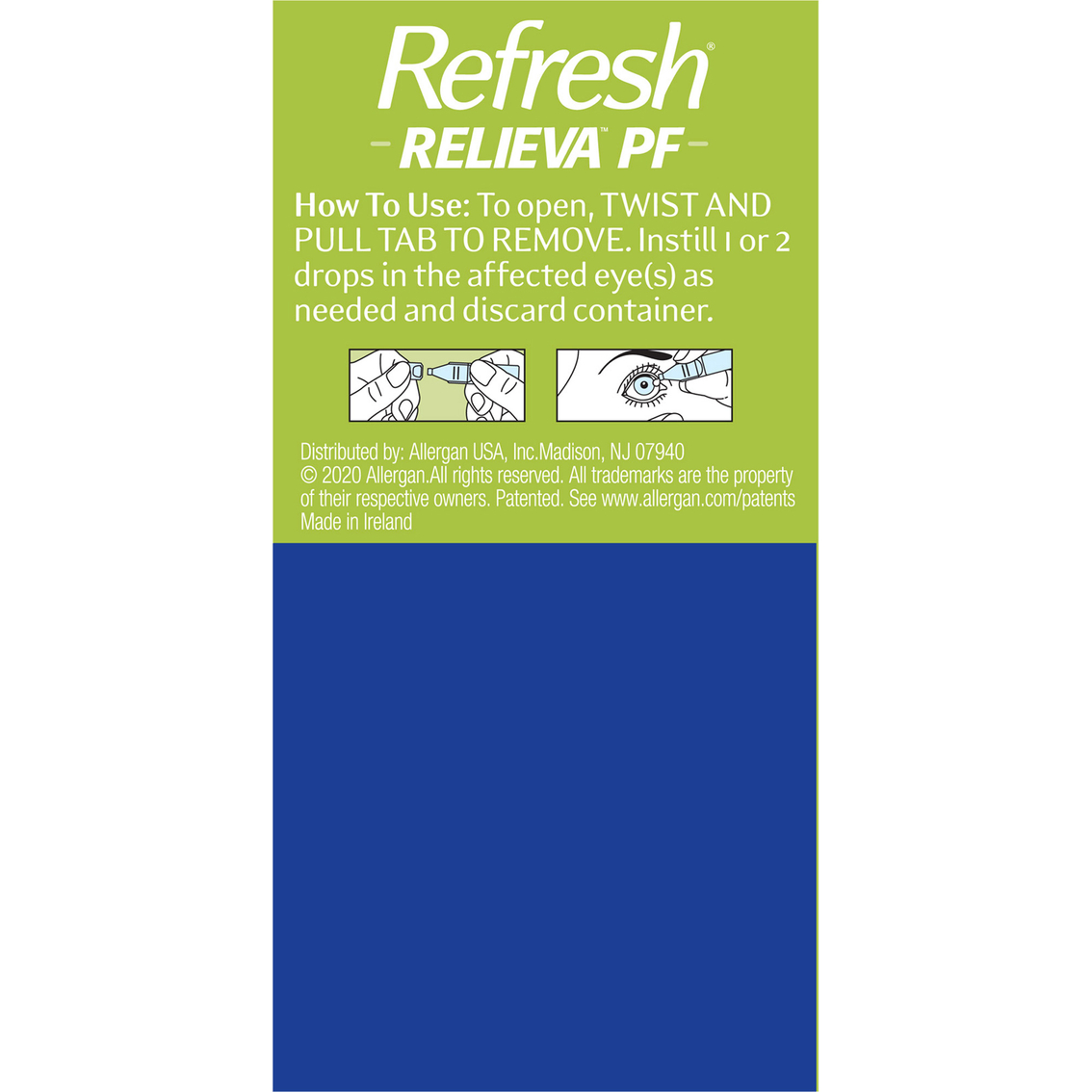 Refresh Relieva Preservative Free Lubricant Eye Drops 30 ct. - Image 5 of 5