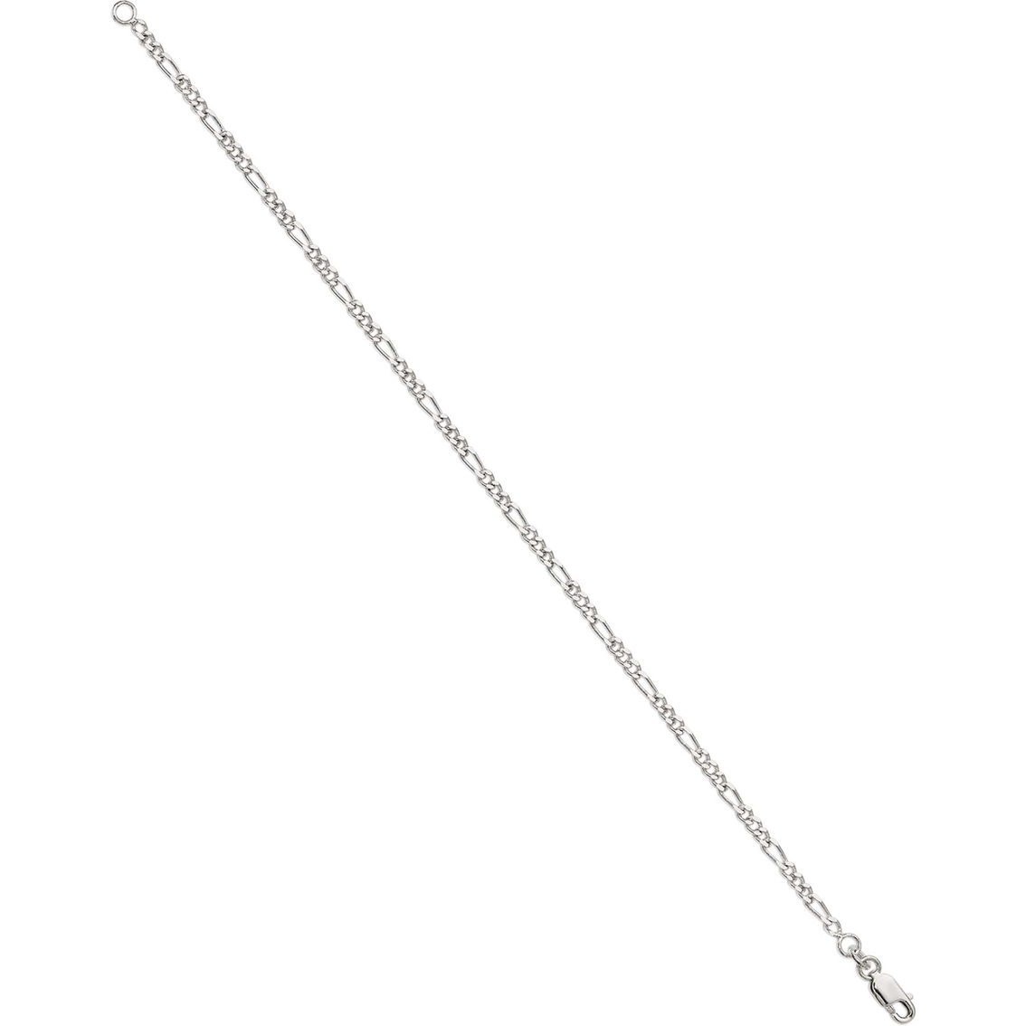 Sterling Silver Children's 2.5mm Figaro Chain Necklace - Image 2 of 2