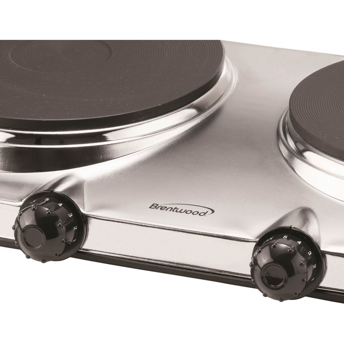 Brentwood 1440 Watt Double-Burner Electric Hot Plate - Image 4 of 5