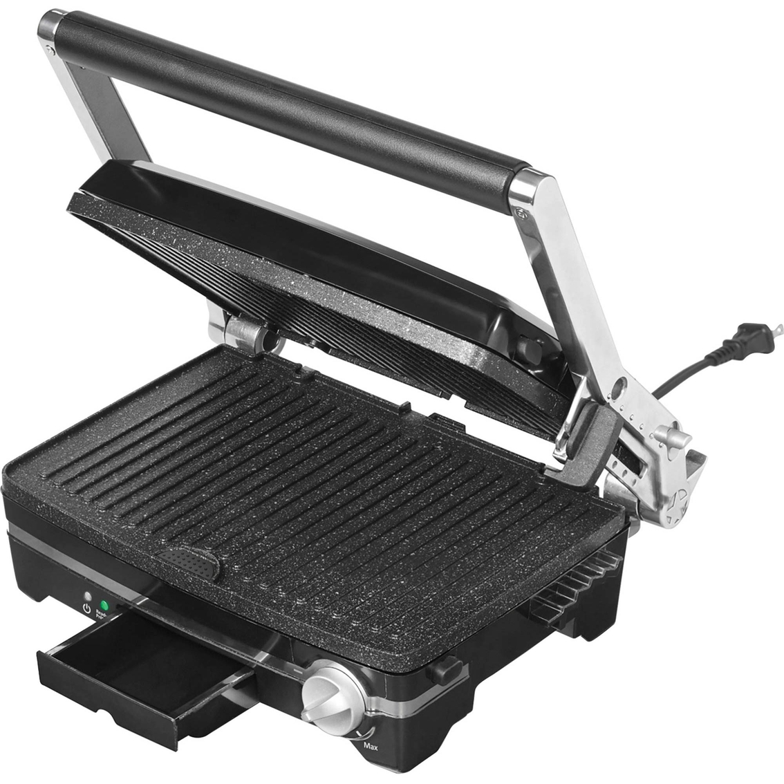 Starfrit The Rock 1,500W Panini Maker with Reversible Plates - Image 2 of 6