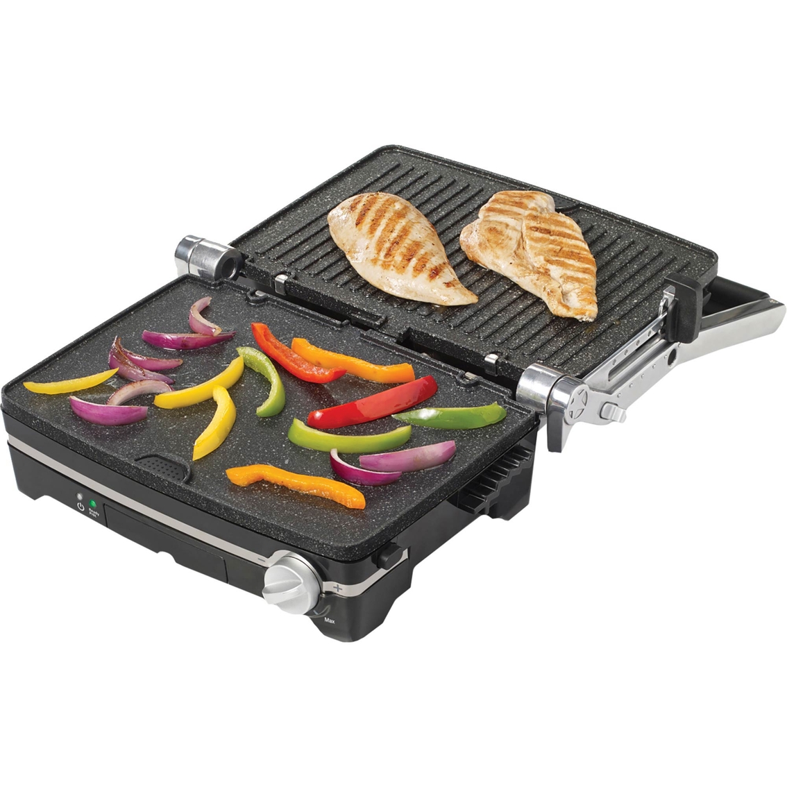 Starfrit The Rock 1,500W Panini Maker with Reversible Plates - Image 6 of 6