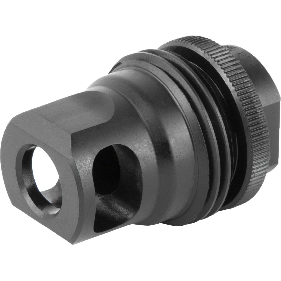 SilencerCo ASR 9MM Single Port Muzzle Brake w/Sprsr Mount Fits 1/2X28 Fits Black - Image 3 of 3