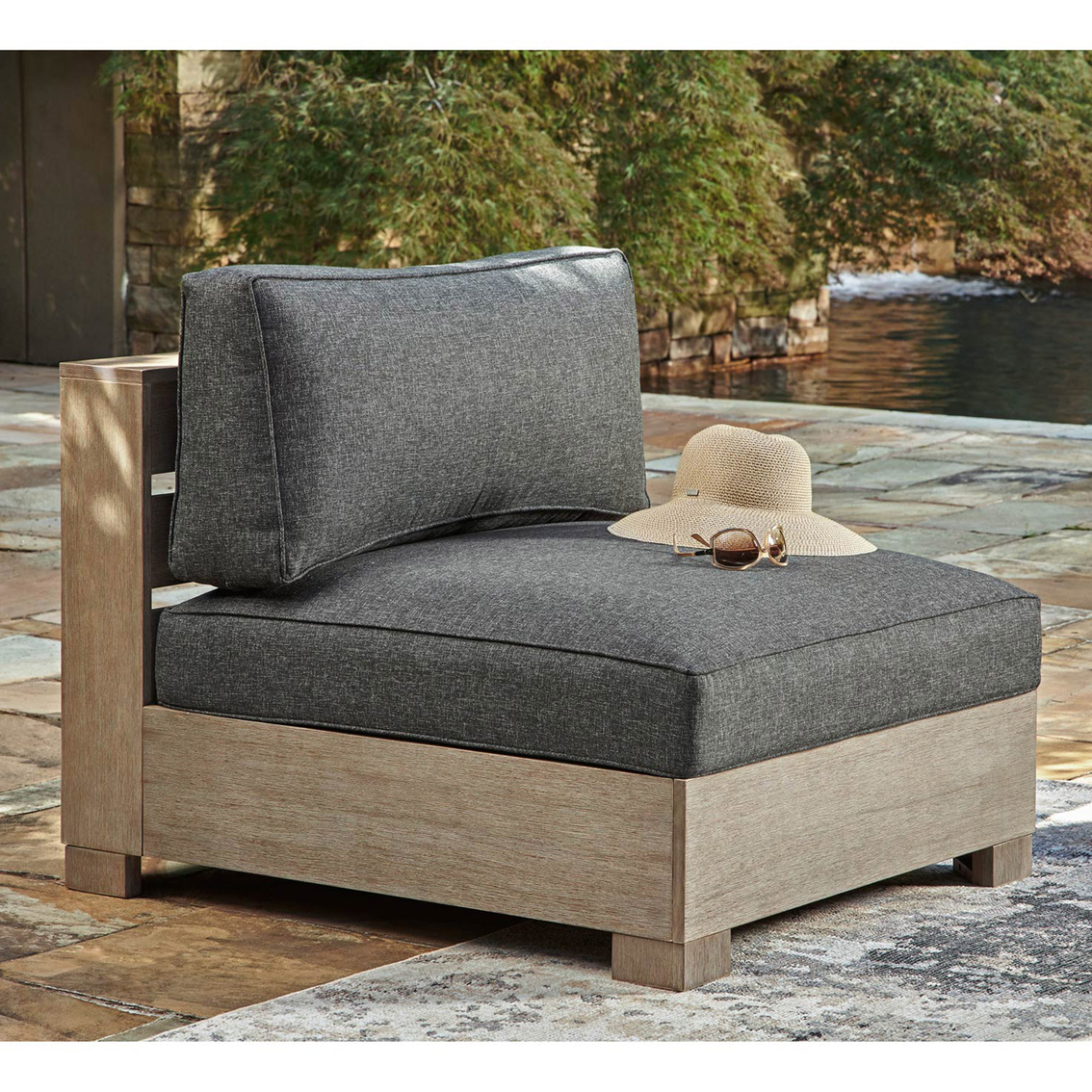 Signature Design by Ashley Citrine Park 6 pc. Outdoor Sectional with Coffee & End - Image 4 of 10