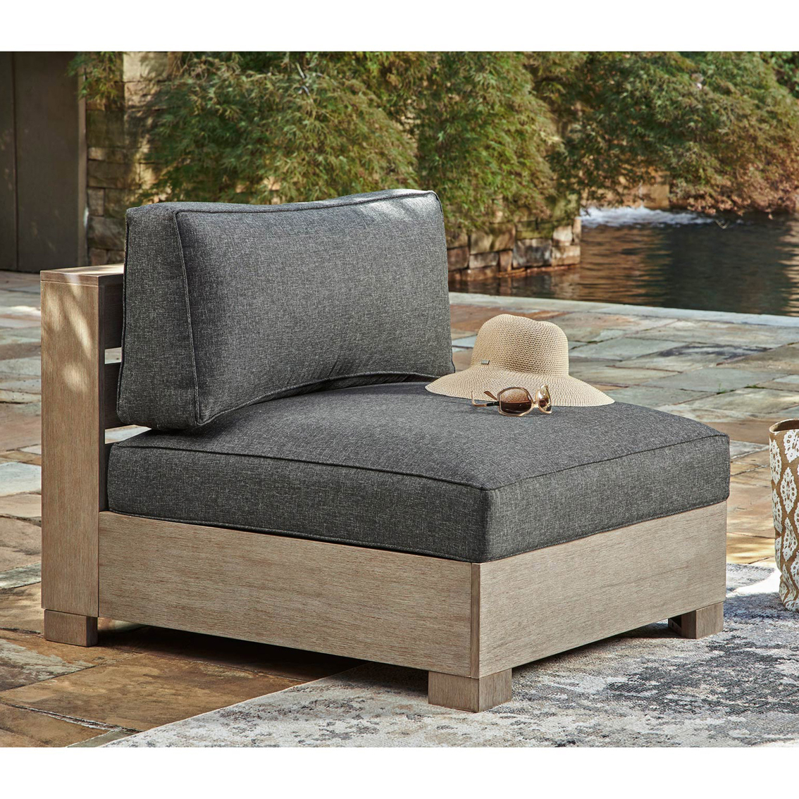 Signature Design by Ashley Citrine Park 6 pc. Outdoor Sectional with Coffee & End - Image 6 of 10