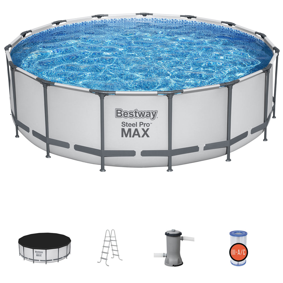 Bestway Steel Pro MAX: Pool Set - Image 2 of 9