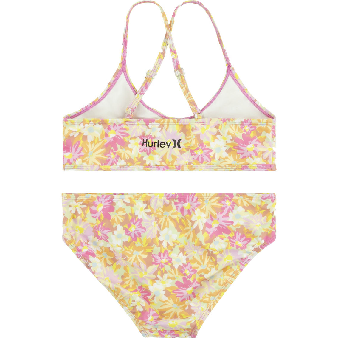 Hurley Girls Triangle Bikini 2 pc. Swimsuit - Image 2 of 5