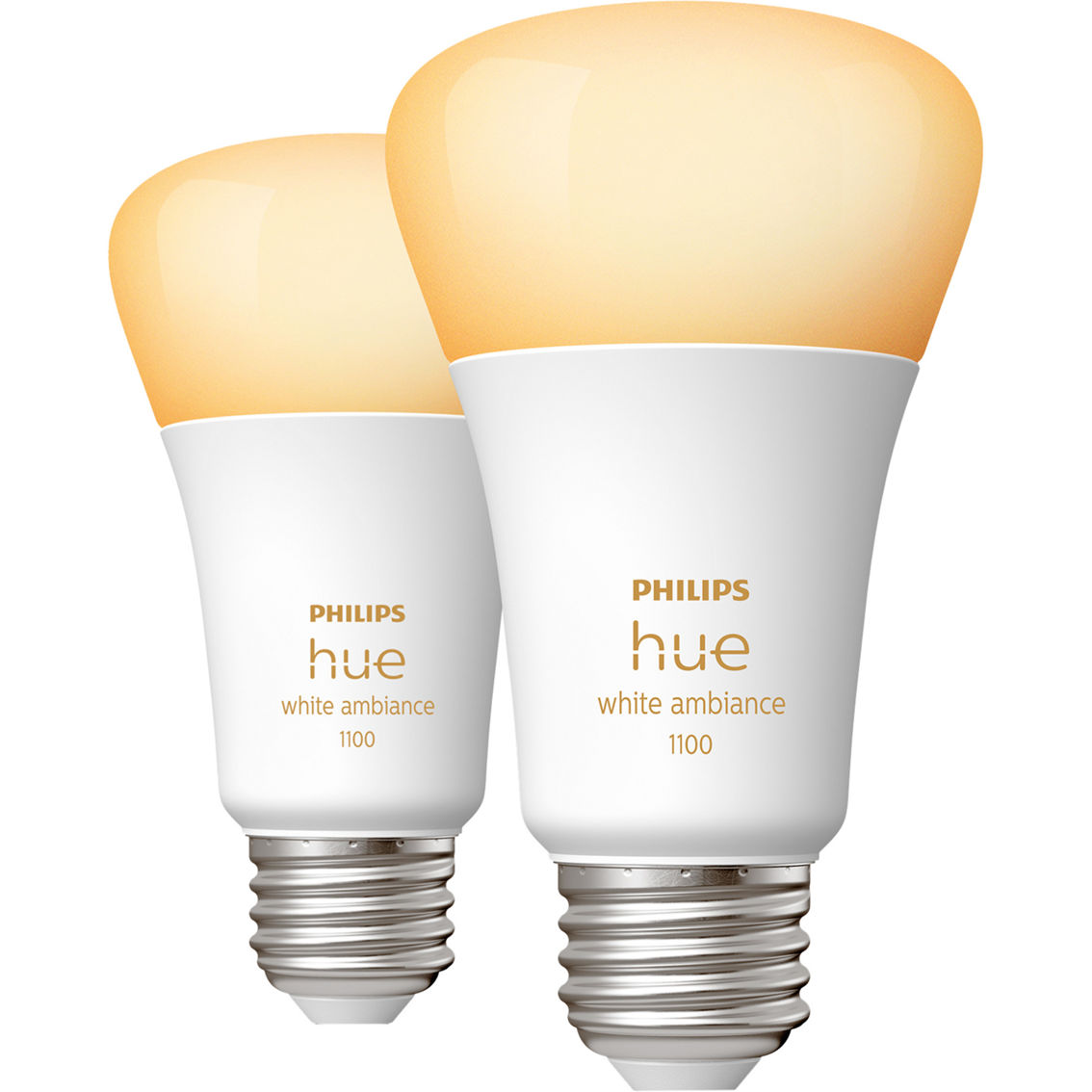 Philips Hue A19 Bluetooth 75W White Ambiance Smart LED Bulbs 2 pk. - Image 2 of 9