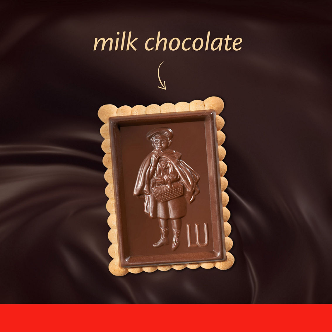 Mondelez Lu Petit Ecolier European Milk Chocolate Biscuit Cookies 5.3 oz. - Image 2 of 5
