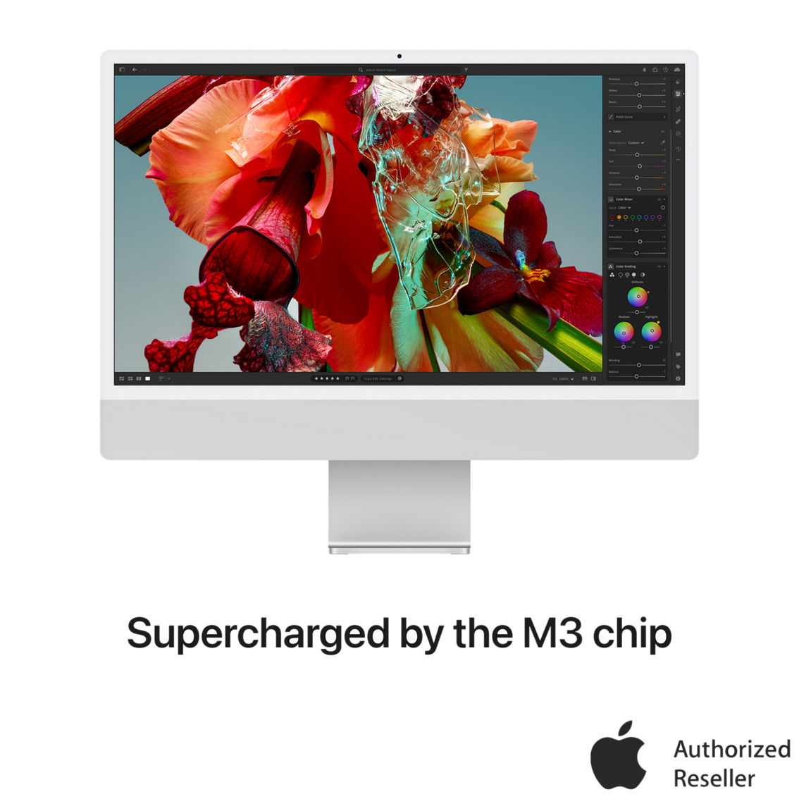 Apple iMac 24 in. Retina Display M3 Chip 8 Core CPU 8 Core GPU 8GB RAM 256GB SDD - Image 4 of 9