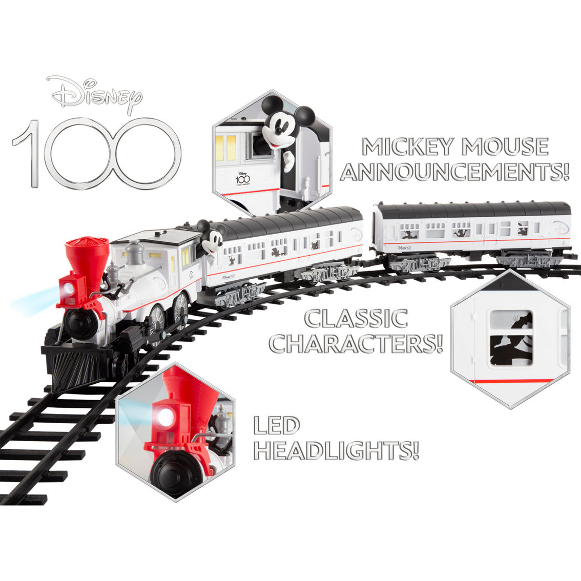 Lionel Trains Disney 100 Celebration Ready to Play Train Set - Image 3 of 3