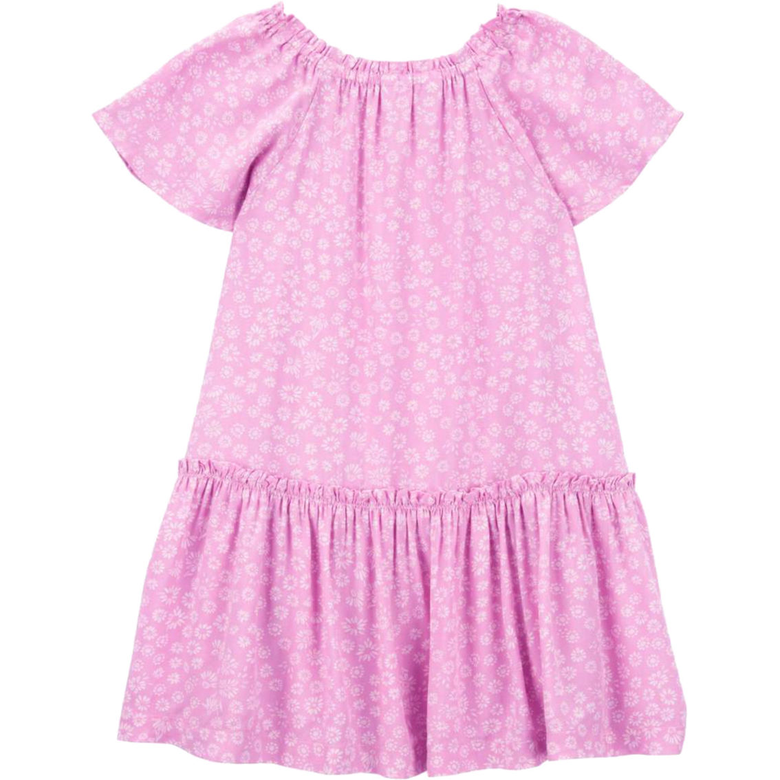 Carter's Toddler Girls Pink Floral Lenzing Ecovero Dress - Image 2 of 2