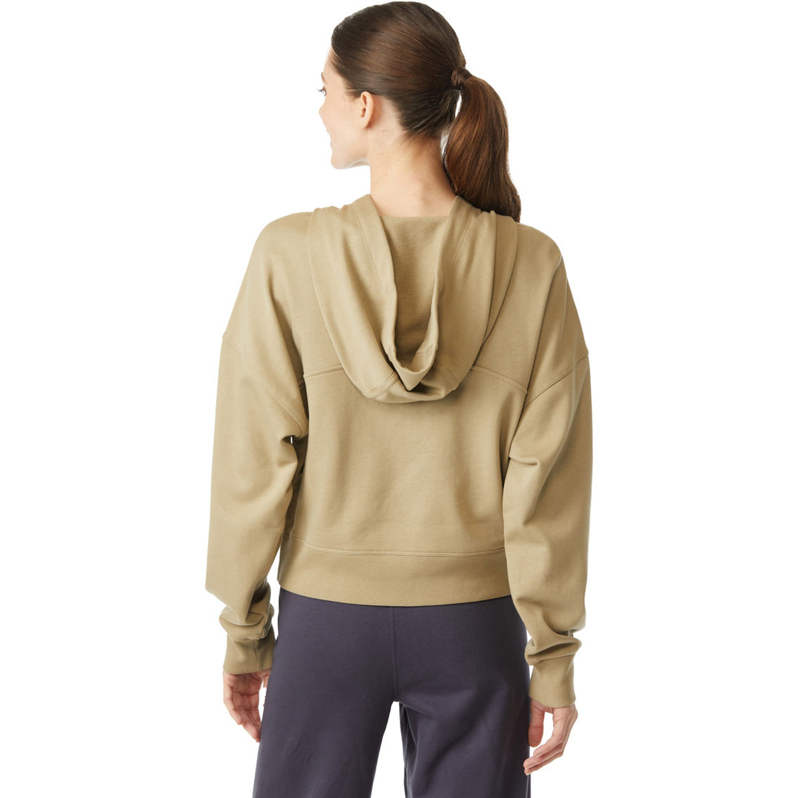 Calvin Klein Performance Drop Shoulder Zip Hoodie Jacket - Image 2 of 3