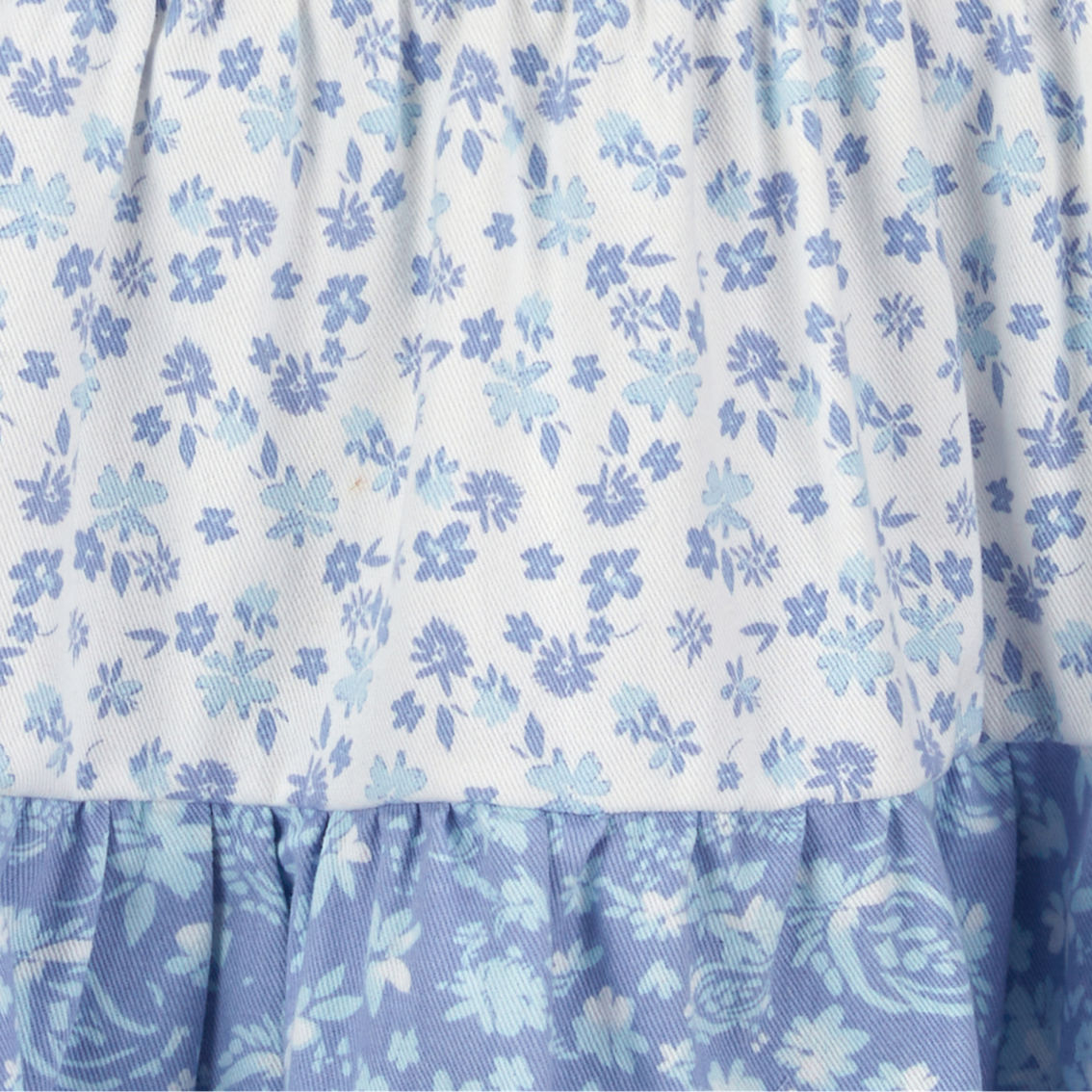 OshKosh B'gosh Toddler Girls Floral Print Tiered Jumper Dress - Image 3 of 3