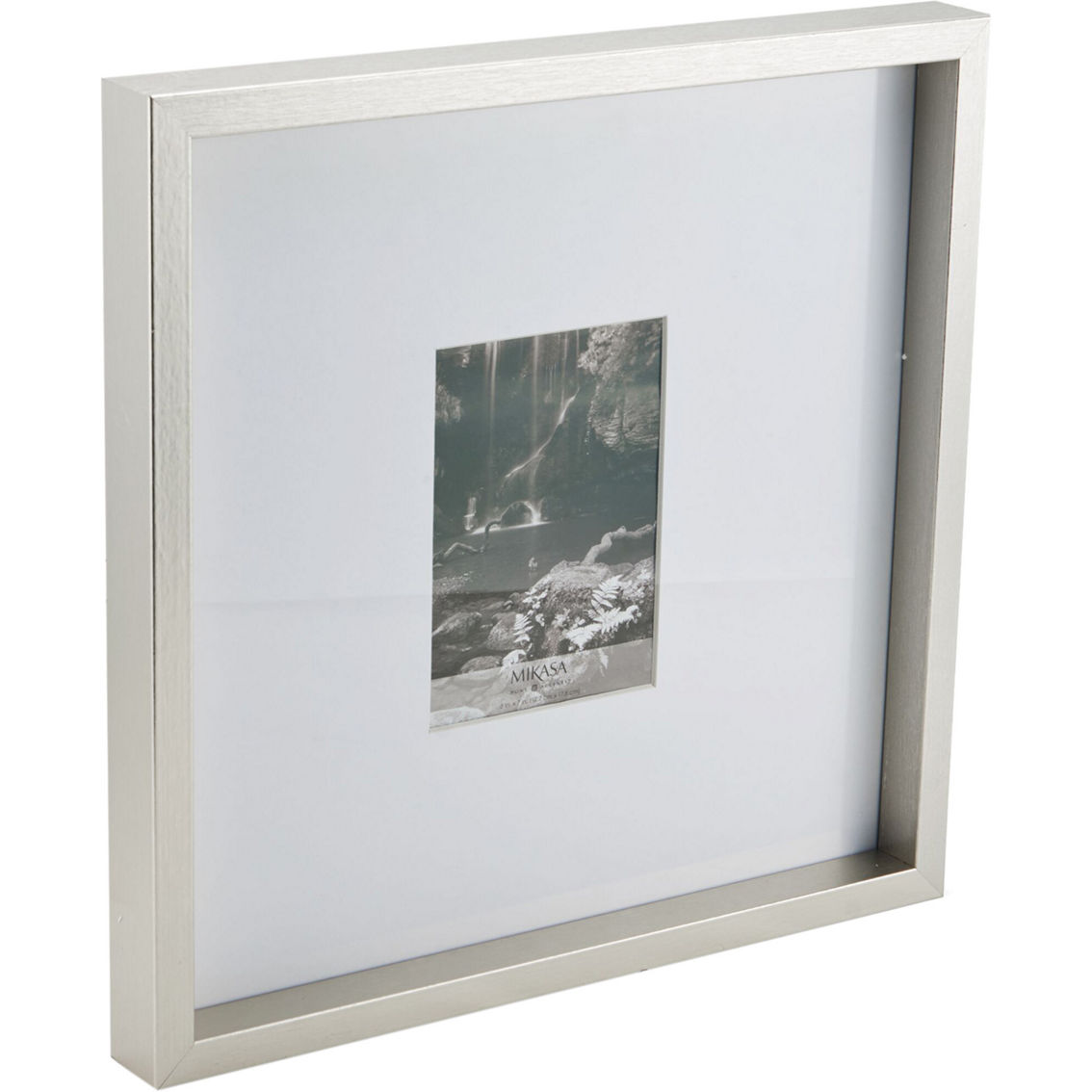 Mikasa Silver Gallery 16 x 16 in. Frame Matted to 5 x 7 in. - Image 2 of 4