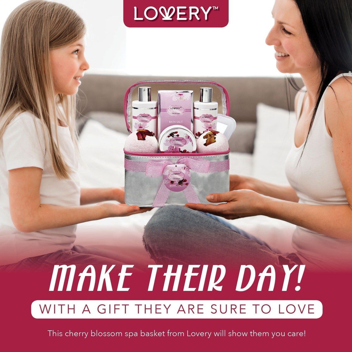 Lovery Bath And Body Spa Gift Basket Set - Image 5 of 5