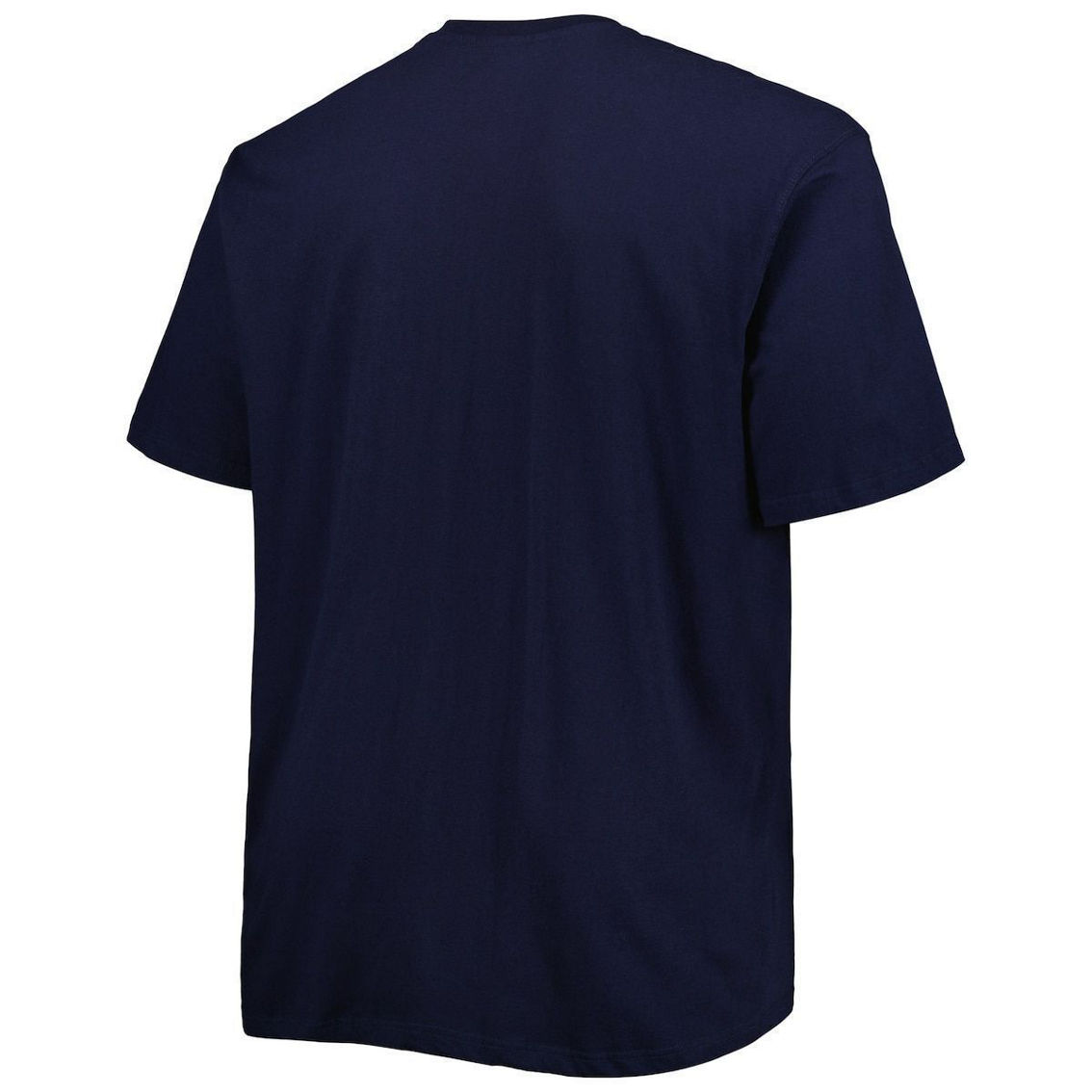 Profile Men's Navy Denver Nuggets Big & Tall Heart & Soul T-Shirt - Image 4 of 4