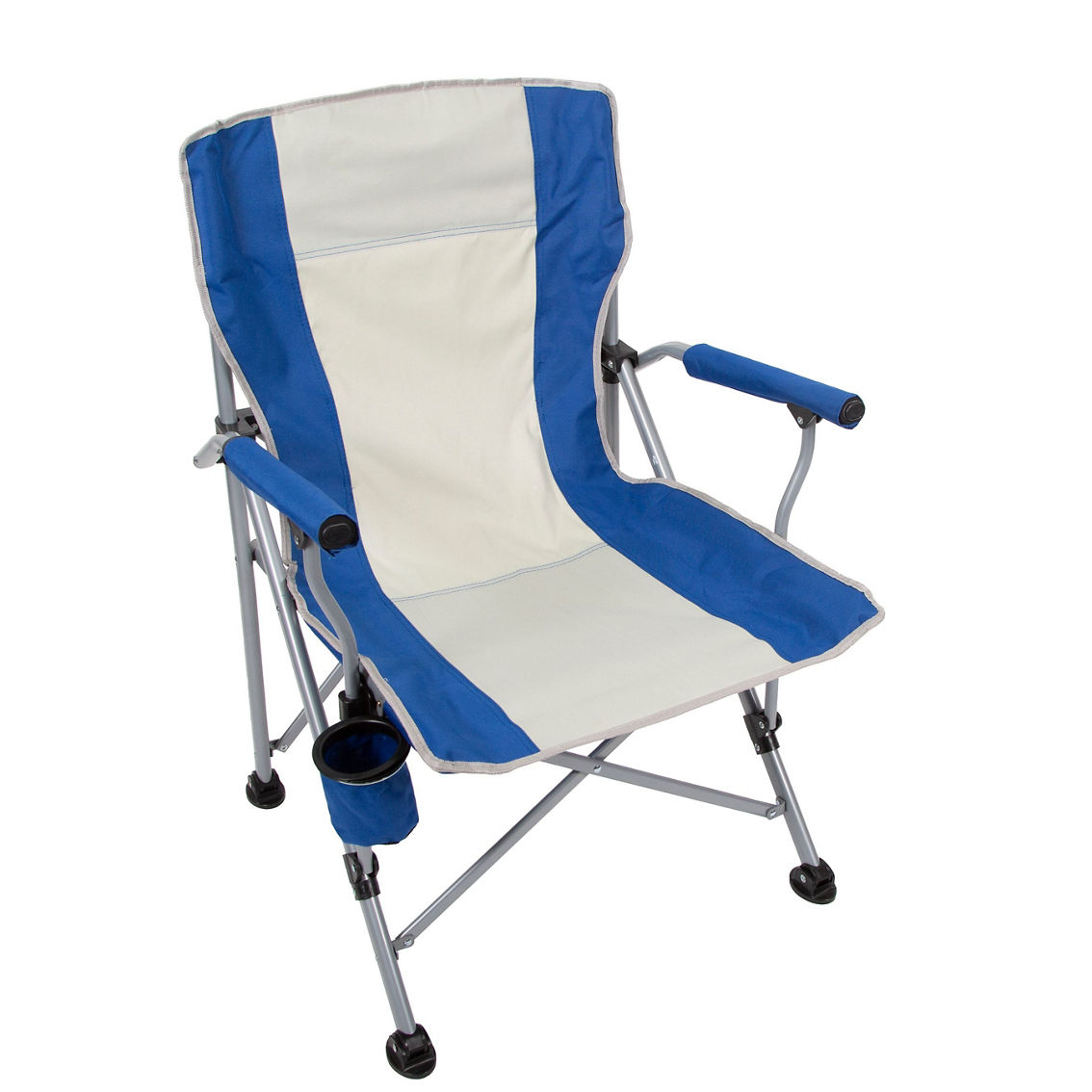 Stansport Mesa Camp Chair - Blue/Grey - Image 2 of 5