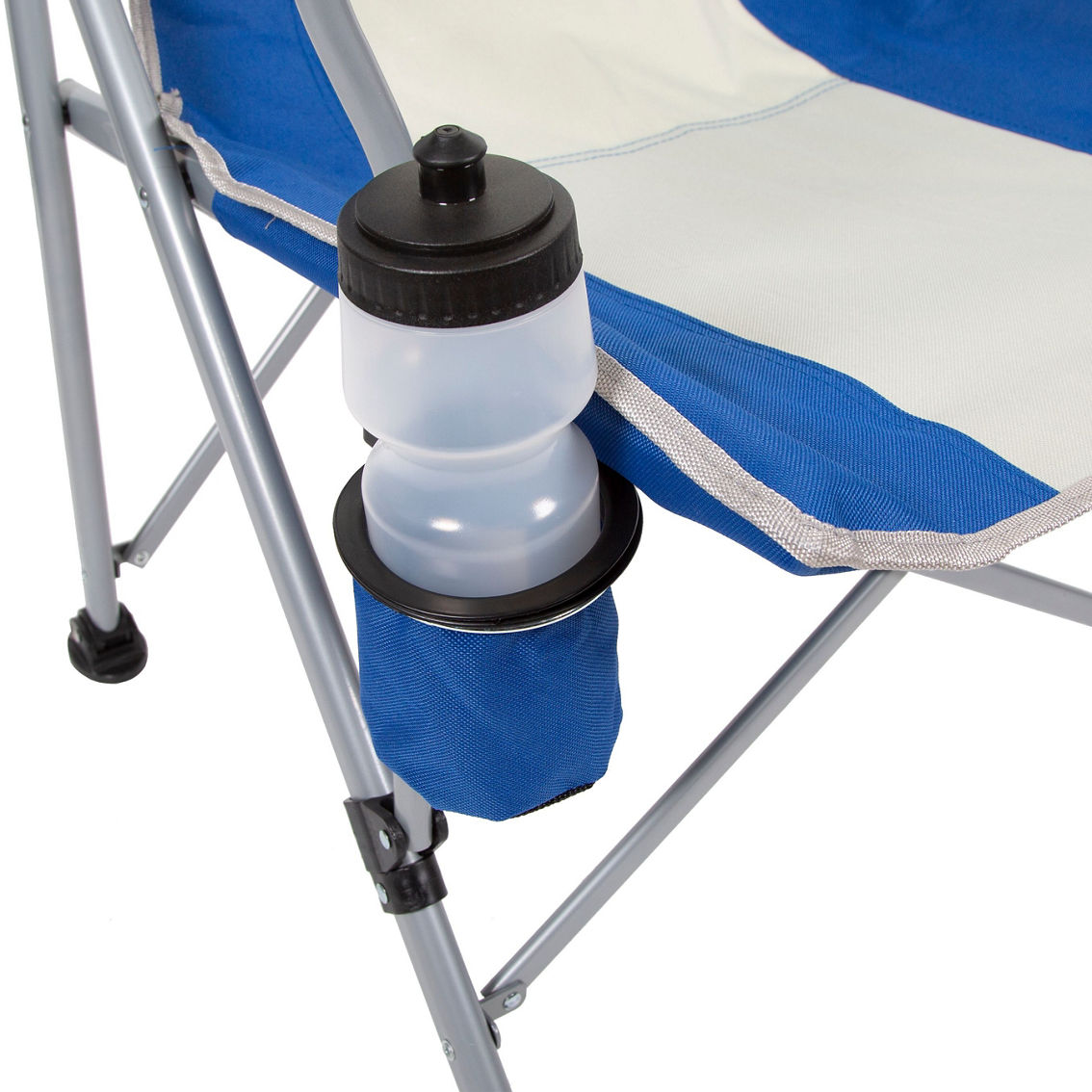 Stansport Mesa Camp Chair - Blue/Grey - Image 3 of 5