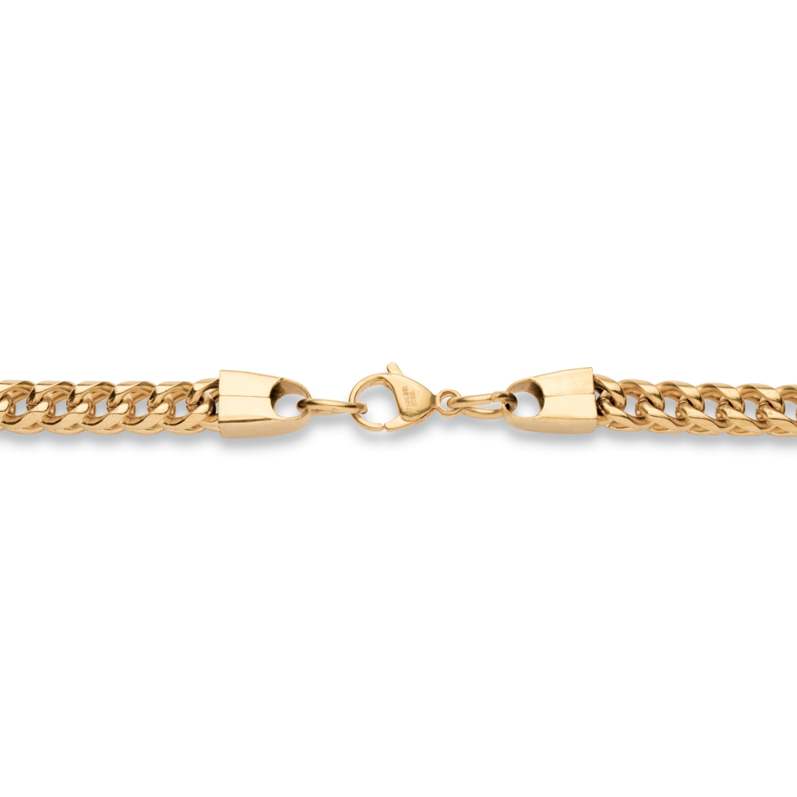 PalmBeach Men's Curb-Link Chain and Bracelet Set Gold Ion-Plated - Image 2 of 5