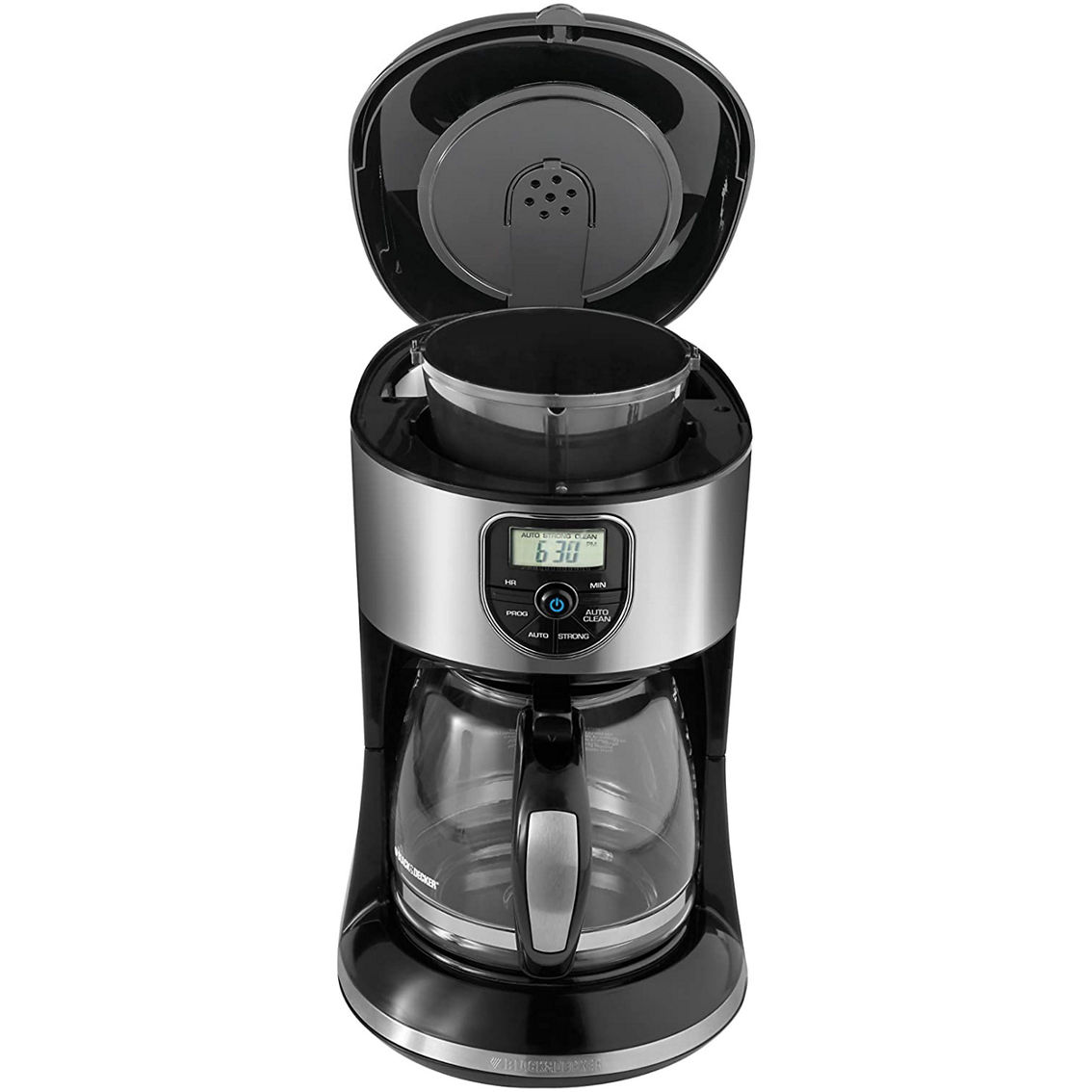 Black and Decker 12 Cup Programmable Coffeemaker in Black and Silver - Image 2 of 5