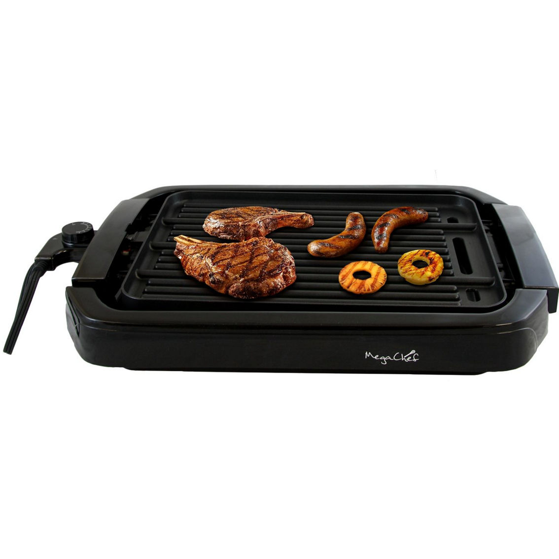 MegaChef Dual Surface Reversible Indoor Grill and Griddle - Image 3 of 5