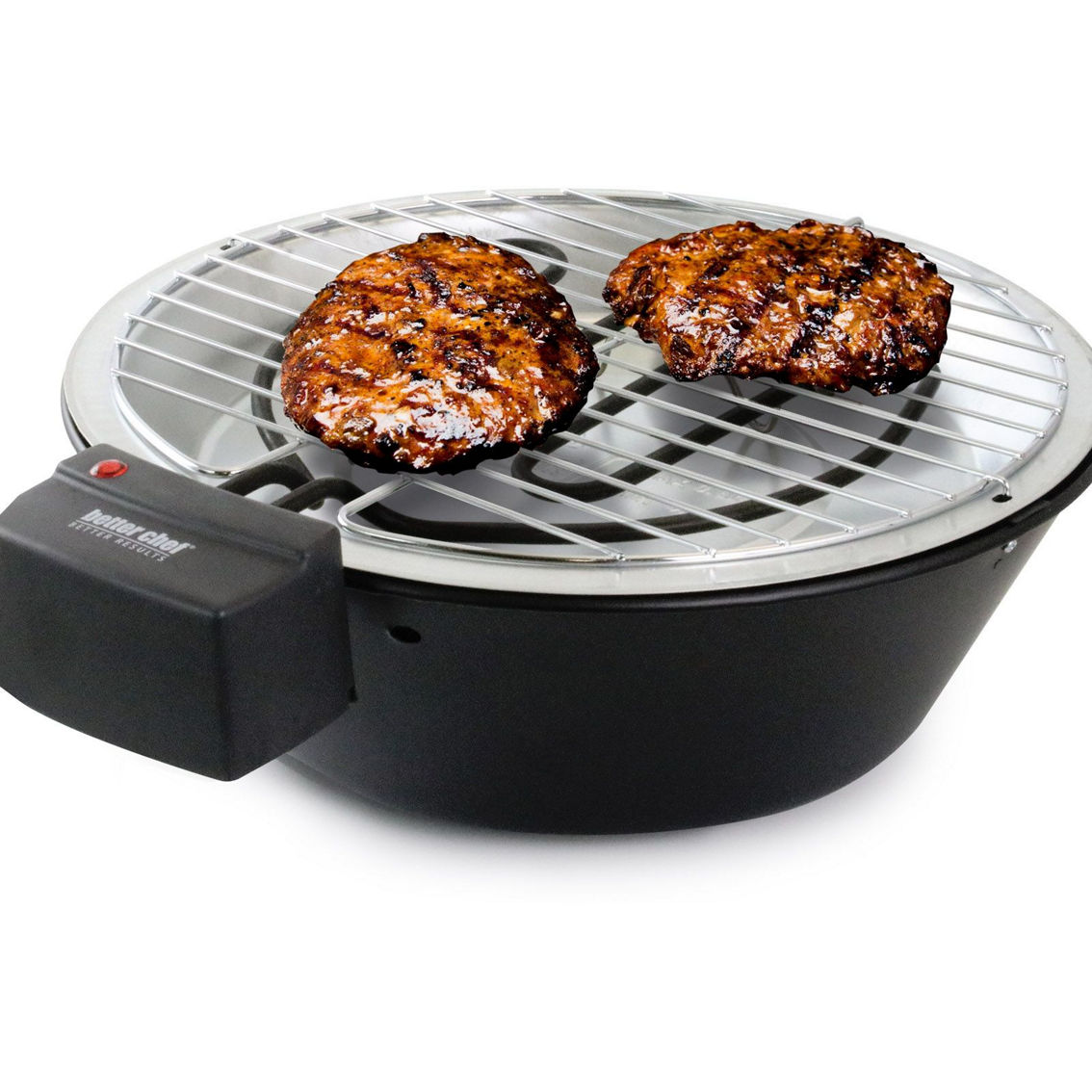 Better Chef Indoor Outdoor 14 in Tabletop Electric Barbecue Grill - Image 3 of 5