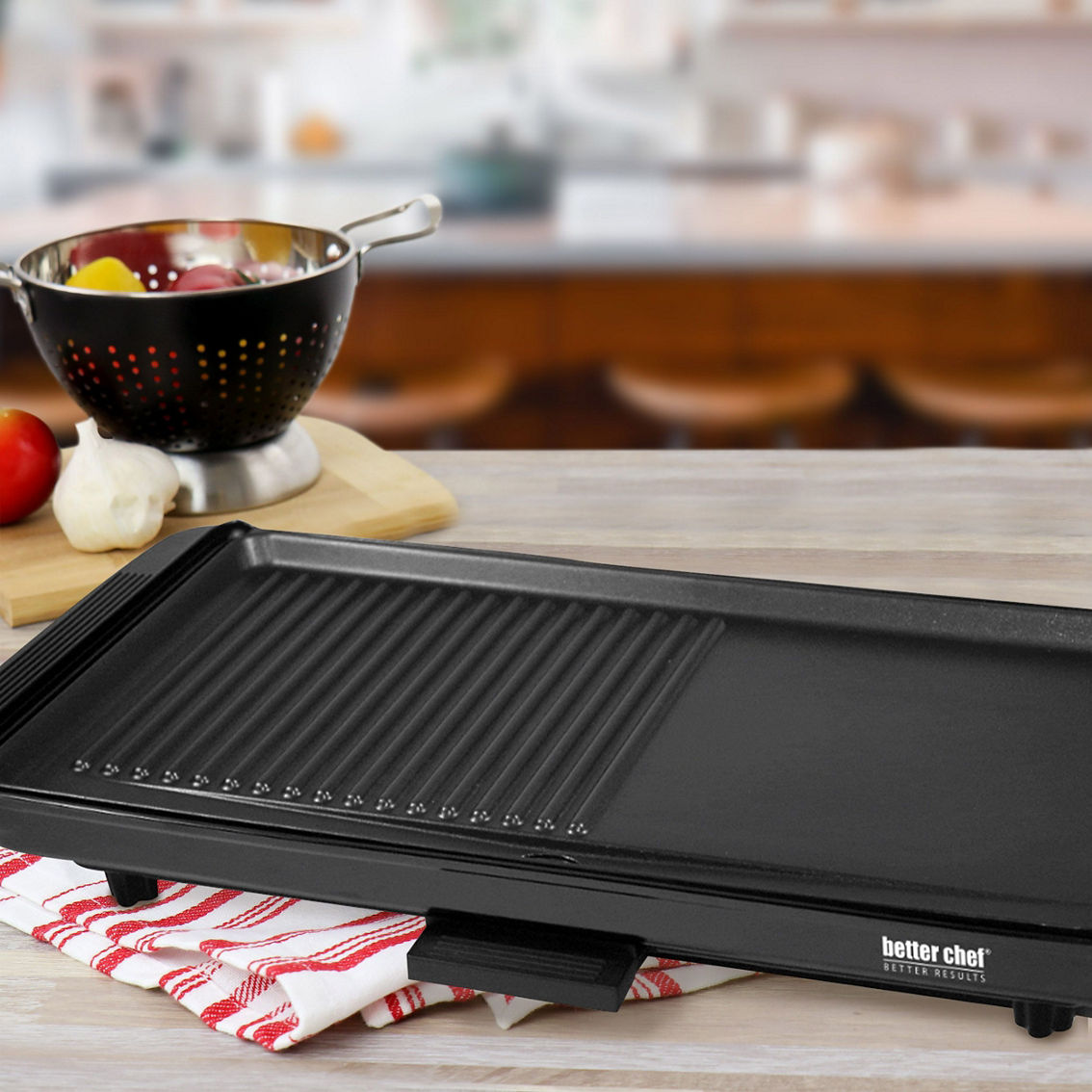 Better Chef 2 in 1 Family Size Electric Counter Top Grill/Griddle - Image 4 of 4