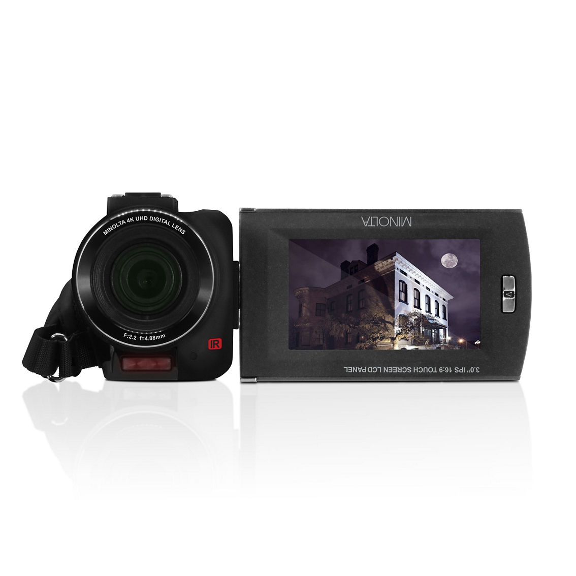 Minolta MN4K30NV 4K Ultra HD / 30MP IR Night Vision Camcorder - Image 3 of 5