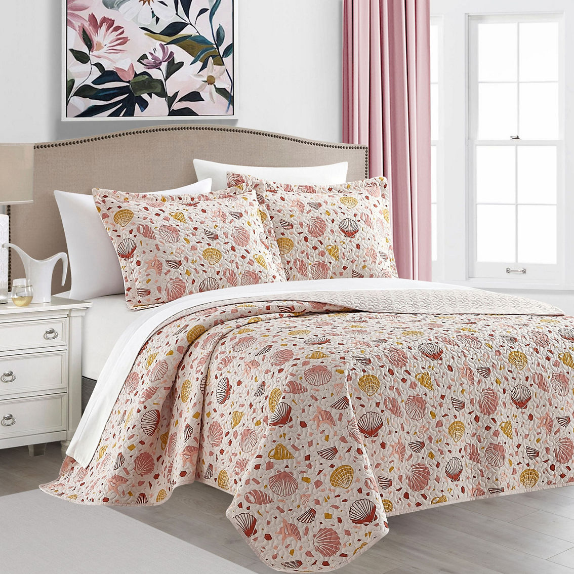 Chic Home Byrd 7pc Quilt Set - Image 2 of 5