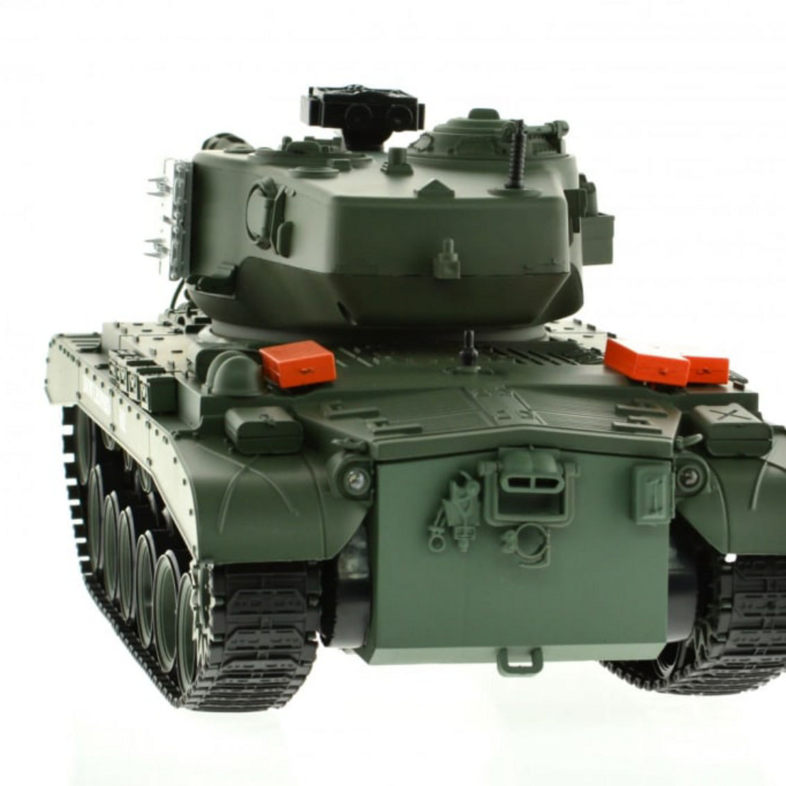 CIS-YZ-814 1:18 scale WWII USA Snow Leopard tank with lights sound and BB gun - Image 4 of 5