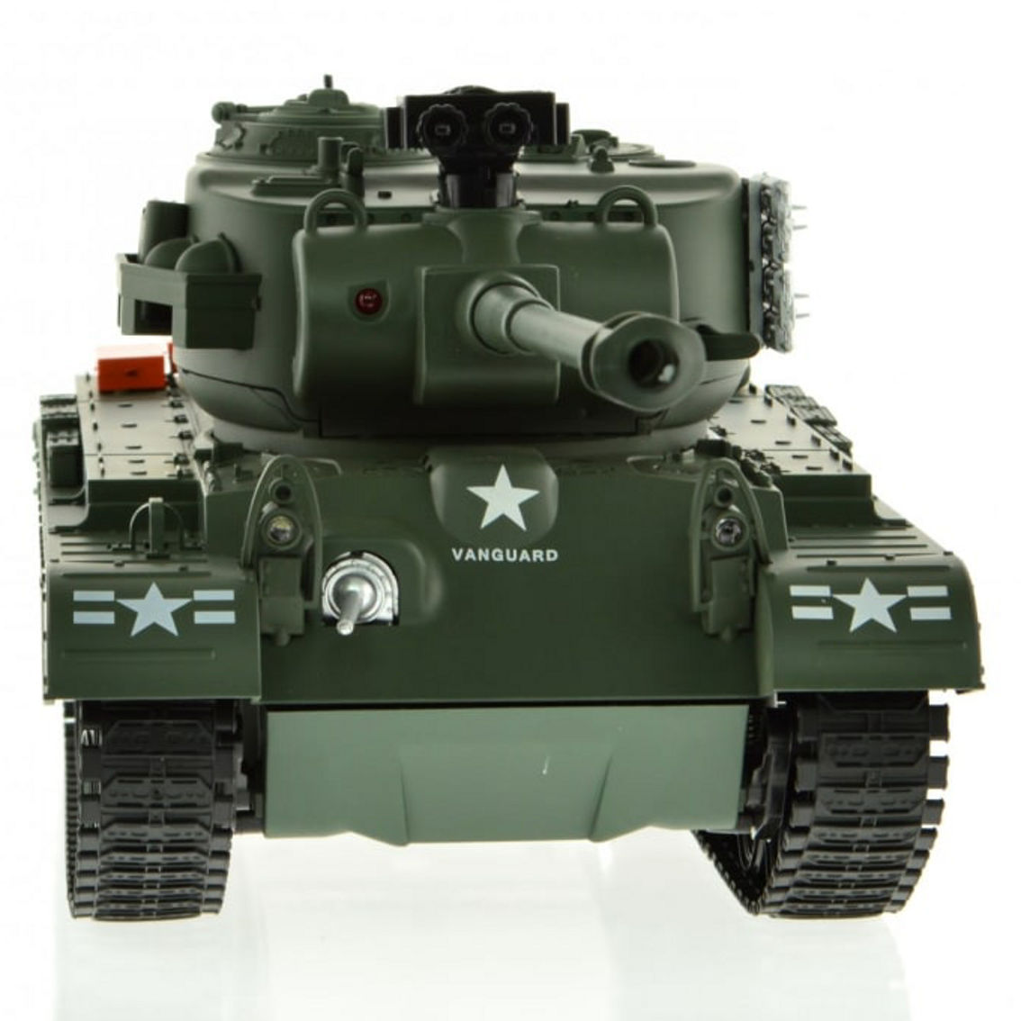 CIS-YZ-814 1:18 scale WWII USA Snow Leopard tank with lights sound and BB gun - Image 5 of 5