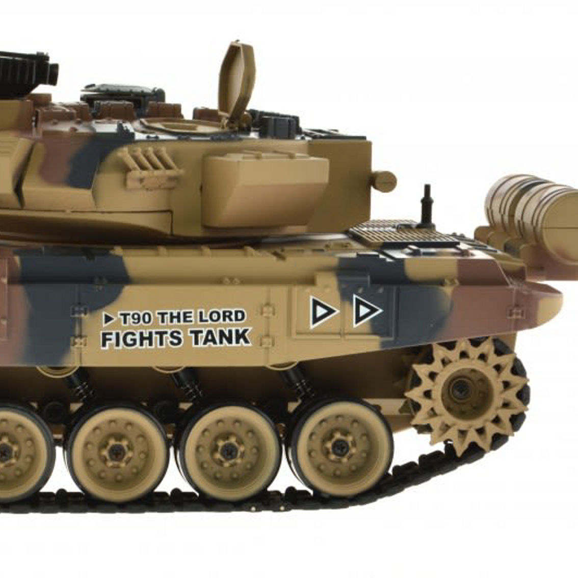 CIS-YZ-819 1:18 scale Russian T90 Camo tank with lights sound and BB gun - Image 2 of 5