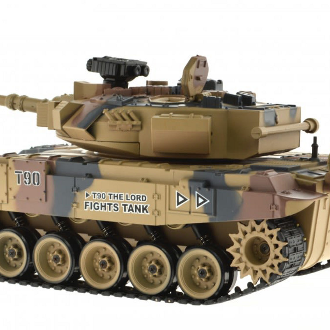 CIS-YZ-819 1:18 scale Russian T90 Camo tank with lights sound and BB gun - Image 3 of 5