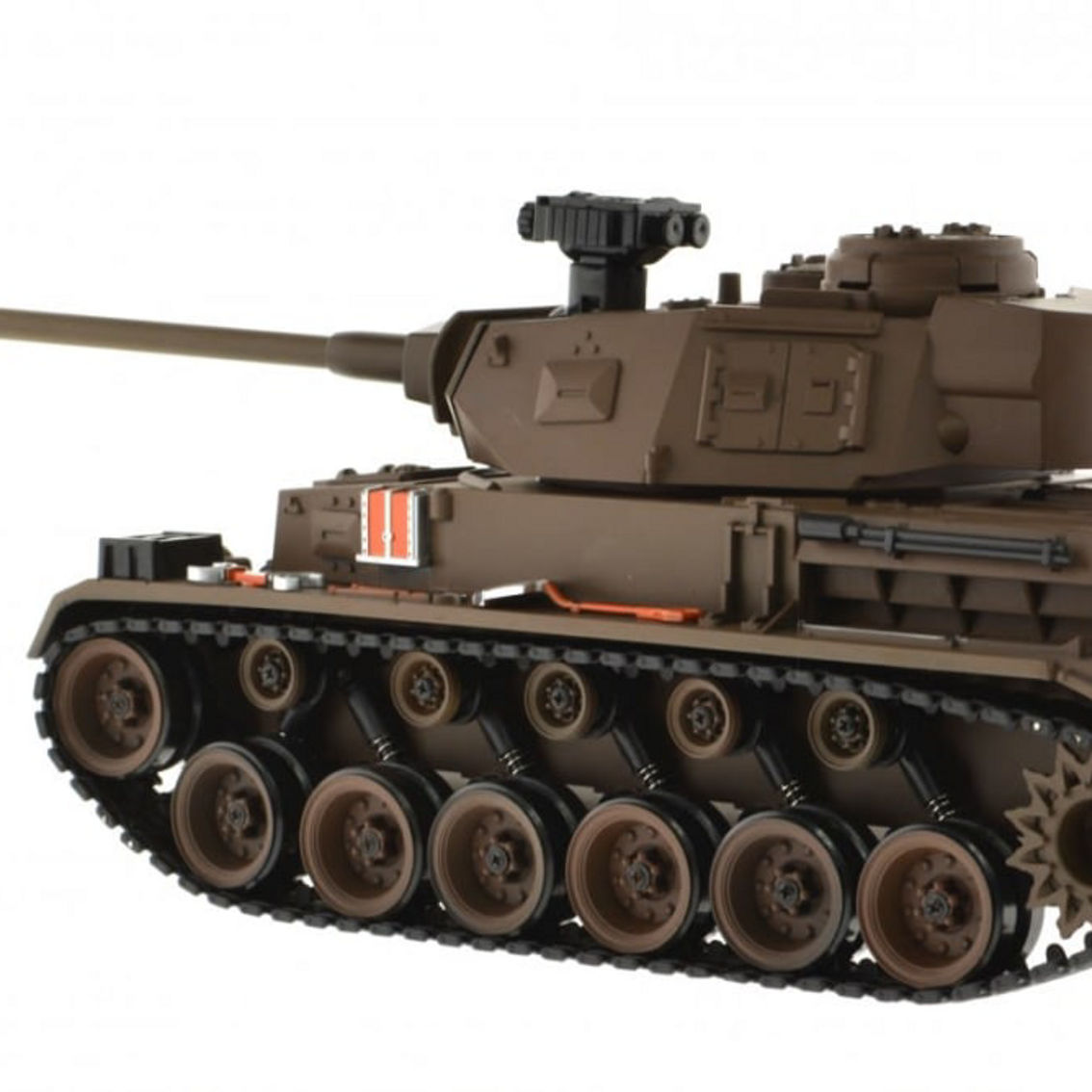 CIS-YZ-826 1:18 scale WWII German Panther tank with lights sound and BB gun - Image 3 of 5