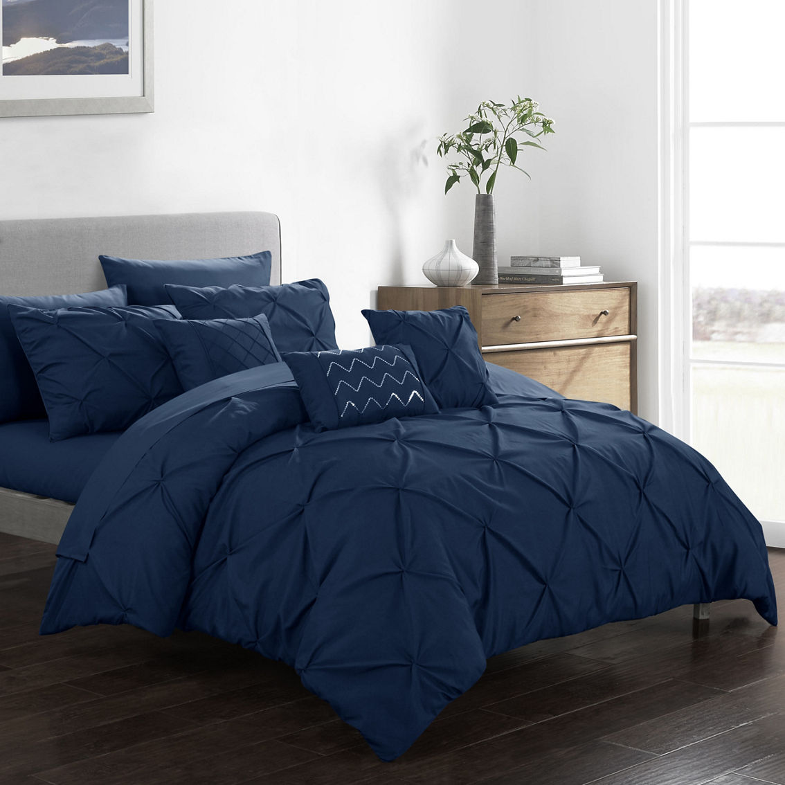 Chic Home Hannah 8pc Comforter Set Size - Image 2 of 5