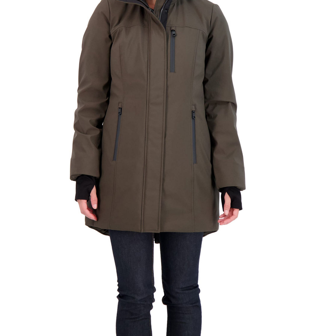 Sebby Collection Women's Heavyweight Softshell Coat - Image 3 of 3