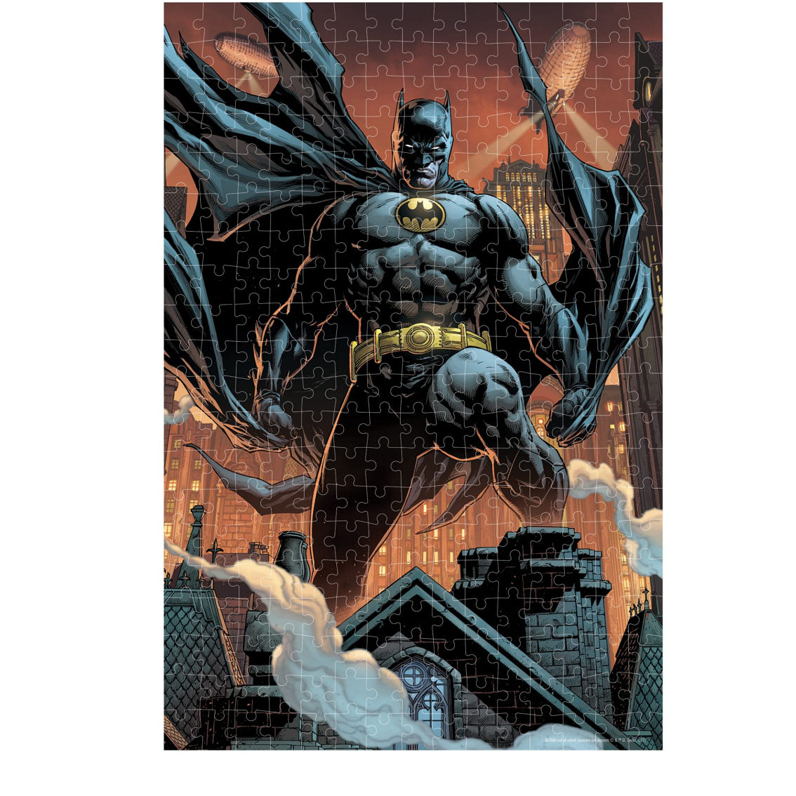 Prime 3D DC Comics Batman 3D Lenticular Puzzle in a Collectible Shaped Tin: 300 Pcs - Image 4 of 5