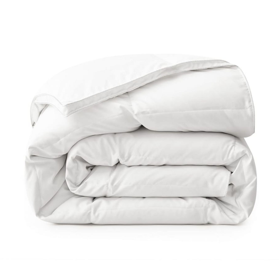 Heavy Weight White Goose Feather Fiber Comforter with Ultra Soft Microfiber Fabric - Image 5 of 5