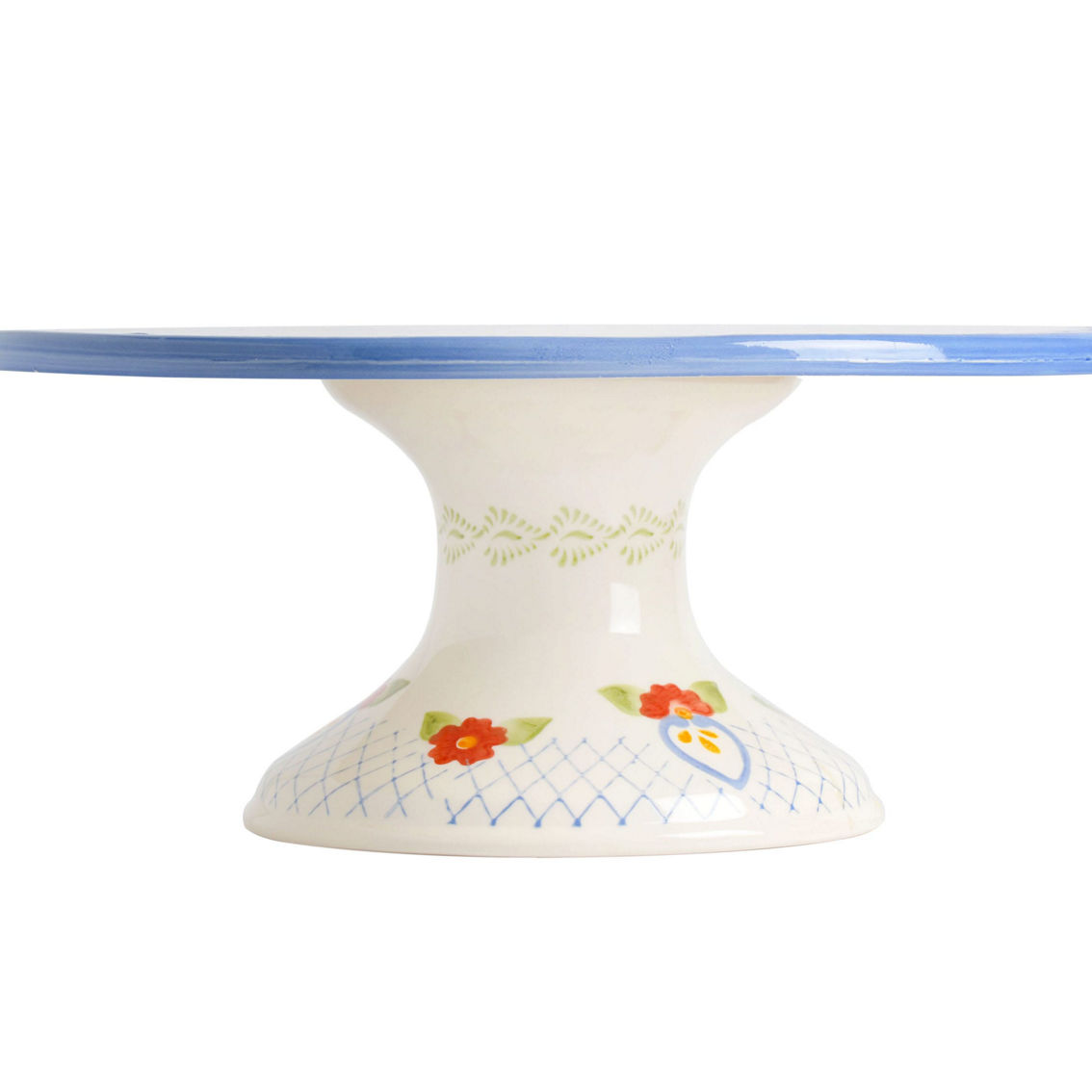 Laurie Gates California Designs Stoneware 12 Inch Cake Stand in Multi - Image 3 of 5