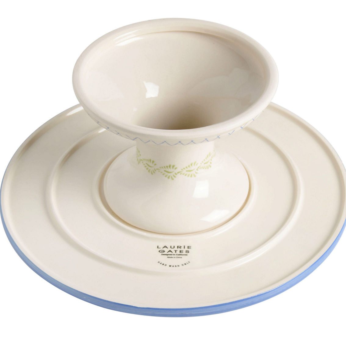 Laurie Gates California Designs Stoneware 12 Inch Cake Stand in Multi - Image 4 of 5